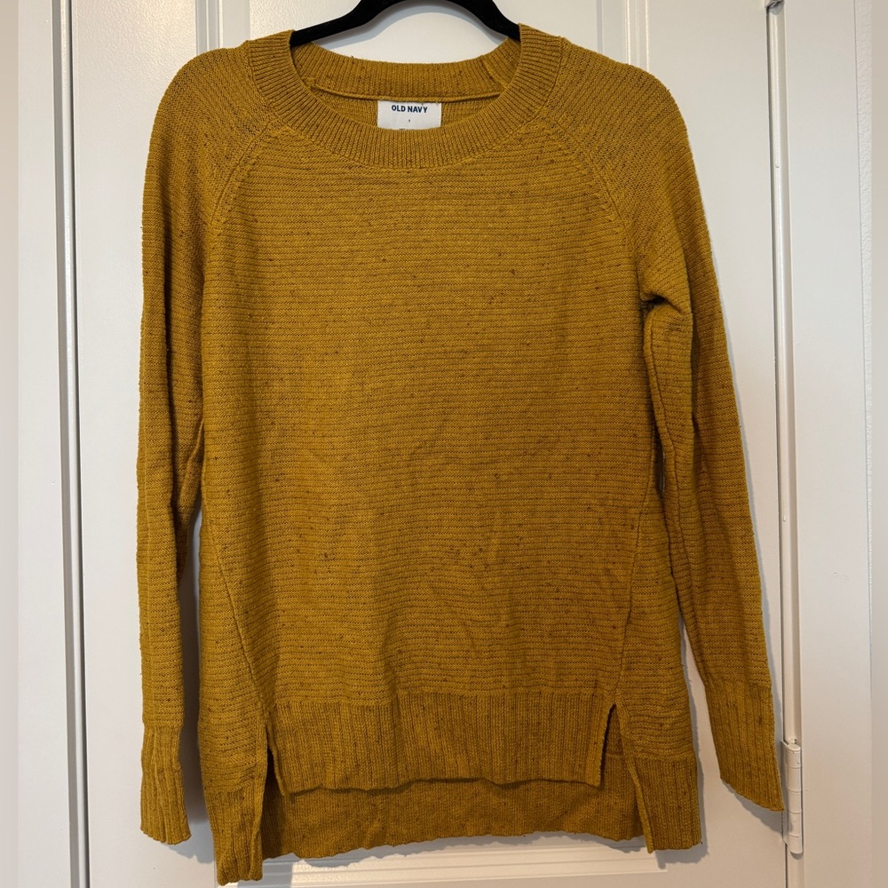 Old Navy Mustard Yellow Sweater